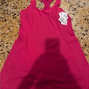 90 Degree By Reflex Hot Pink Racerback Tank Top